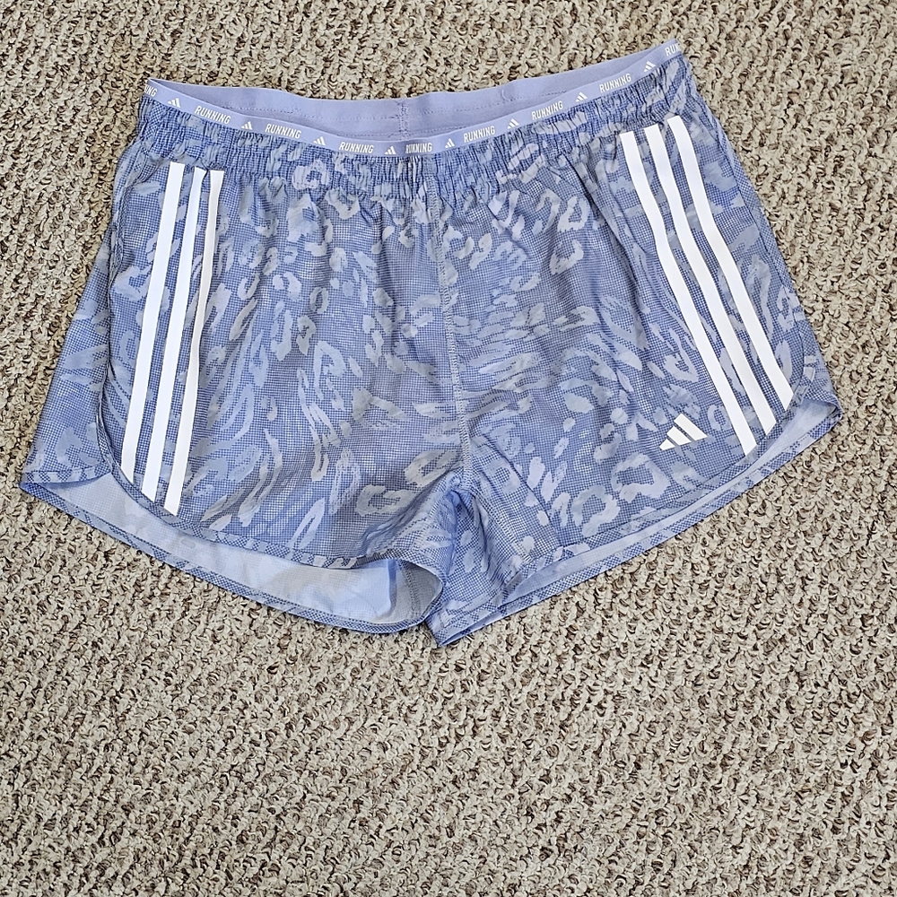 Adidas Own the Run CLIMACOOL 3-Stripes Shorts - Picture 2 of 6